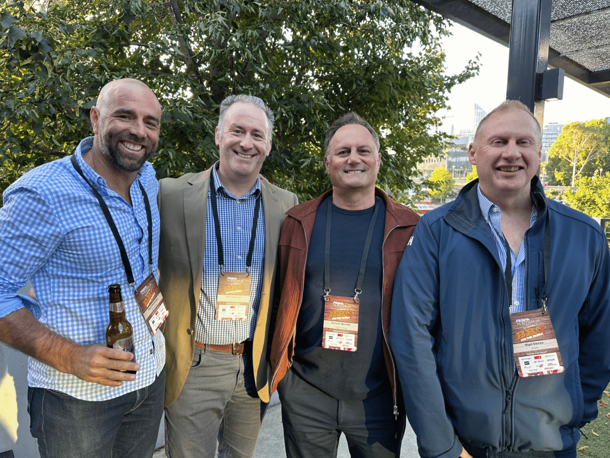 Paul Whitehead, Troy Cavenagh, Dominic Borello, Nigel Davies